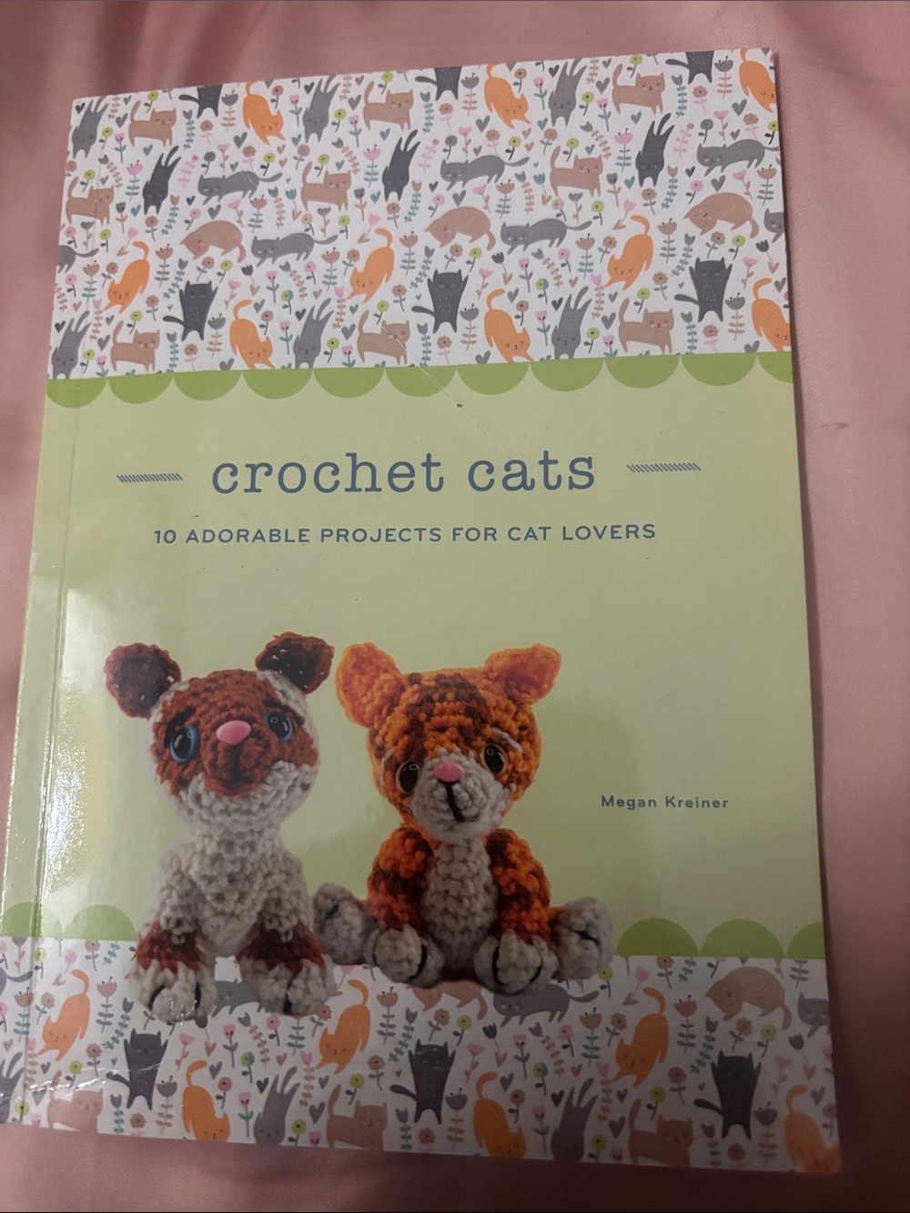 Crochet Cats by Megan Kreiner - Cute Beige & Orange Amigurumi